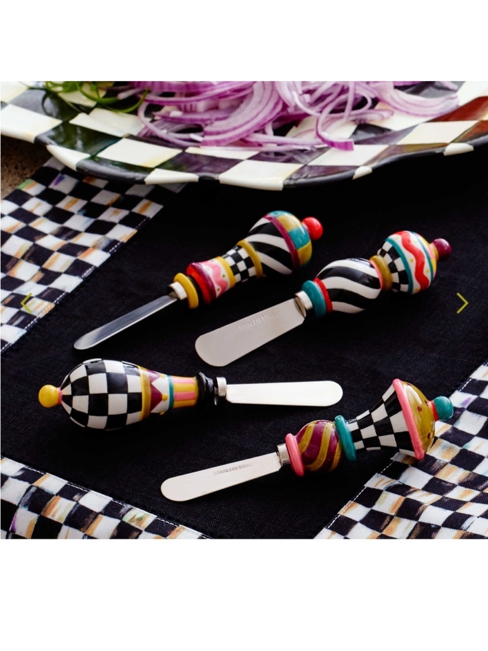 MacKenzie- Childs Spreader Set